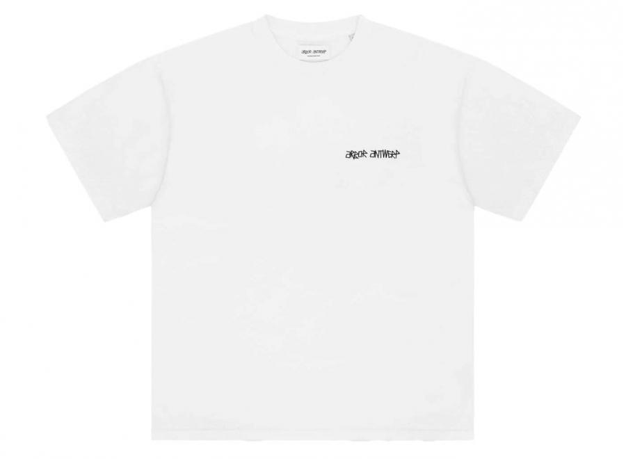 Arbor Antwerp Pixel Flower Tshirt White - Arbor Antwerp