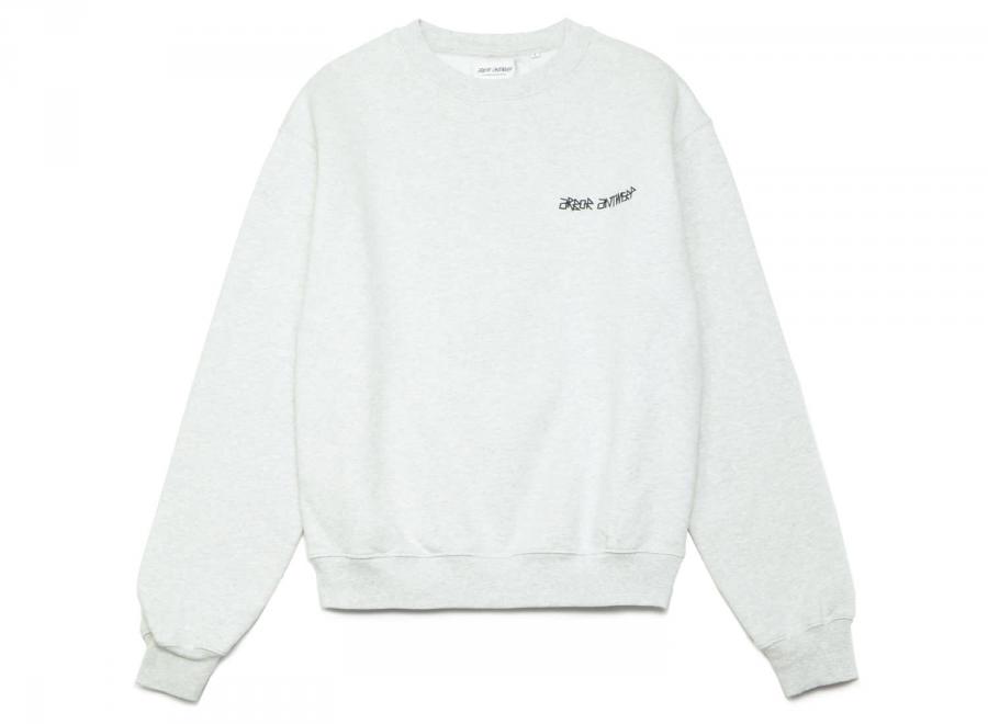Arbor Antwerp Violet Pink Crewneck Ash Grey - Arbor Antwerp