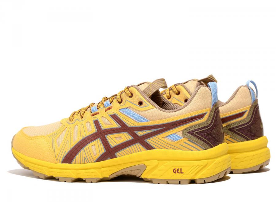Asics HN1-S Gel Venture 7 Yellow / OX Brown 1201A195-750 - Asics