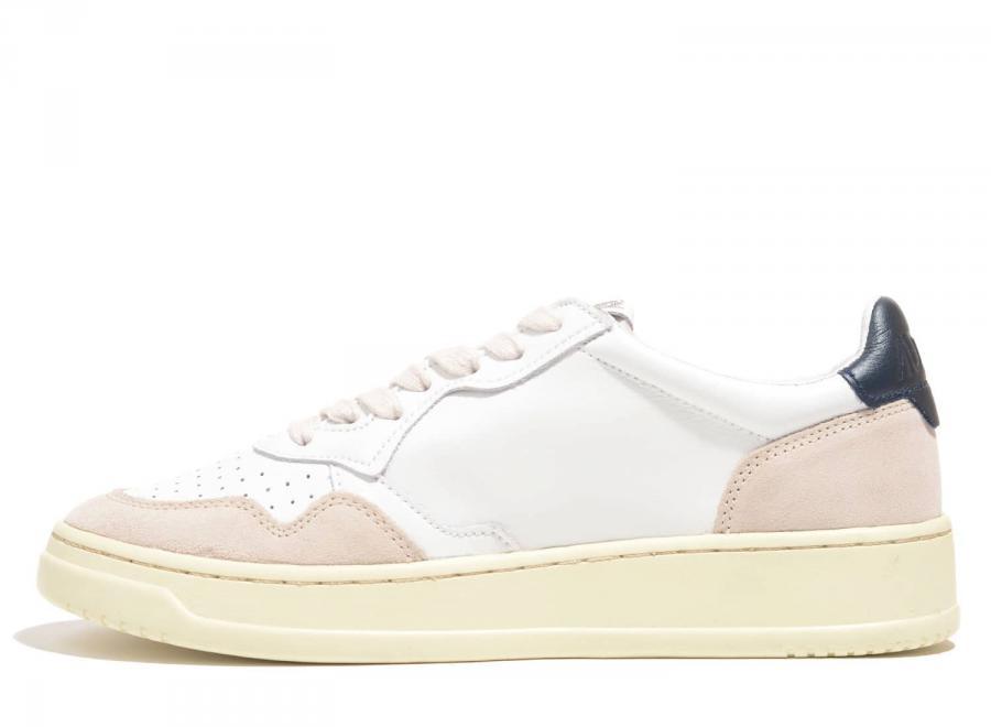 Autry 01 Low LS28 Suede White / Blue - Autry