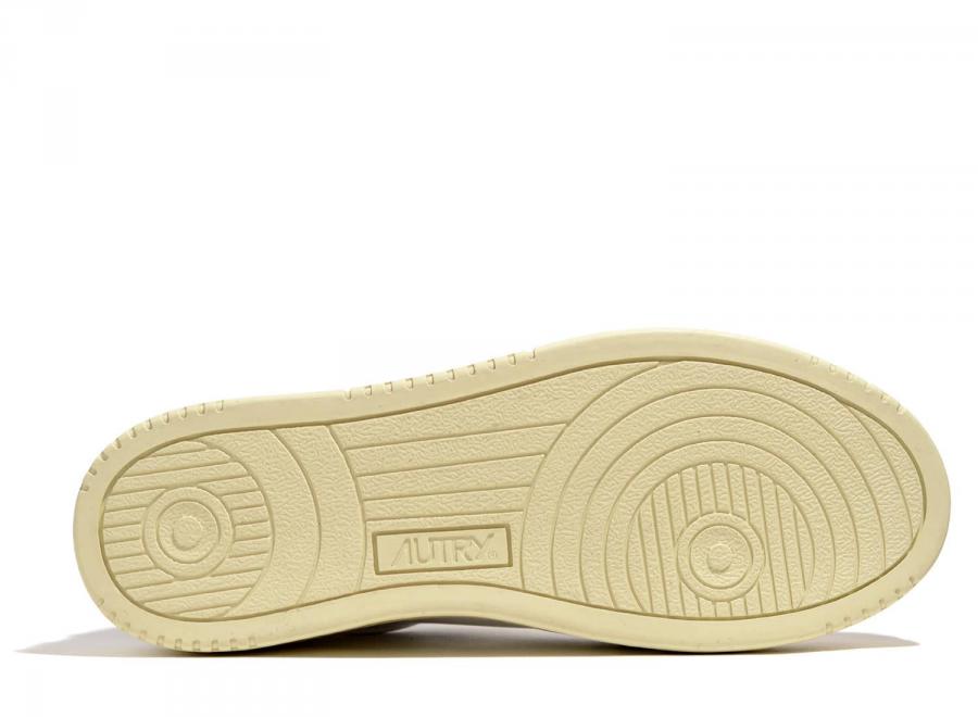 Autry 01 Low LL22 Leather White / Black - Autry