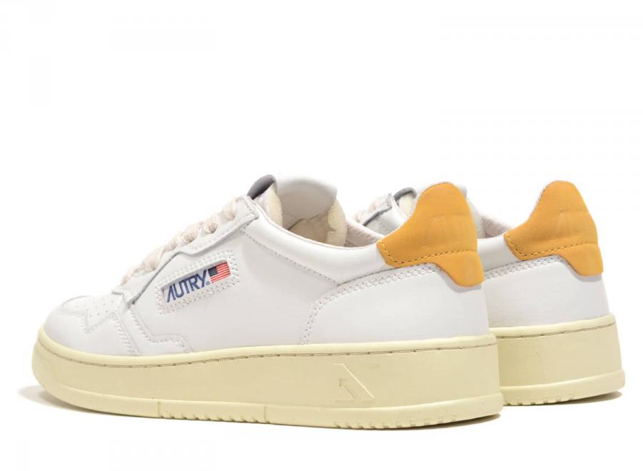 Autry 01 Low White / Gold - Autry