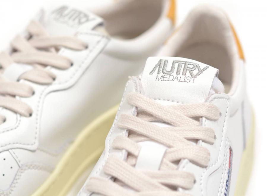 Autry 01 Low White / Gold - Autry