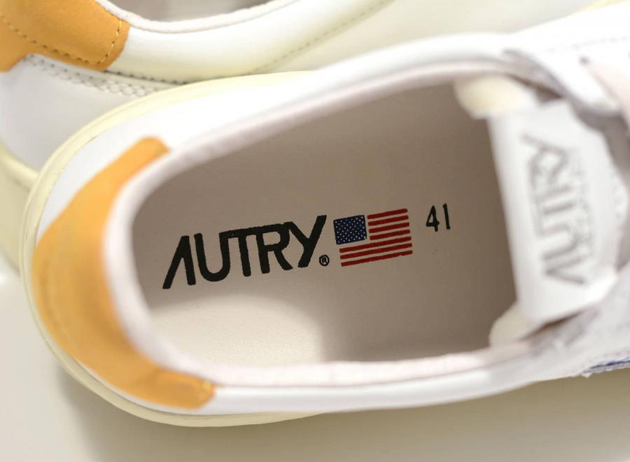 Autry 01 Low White / Gold - Autry