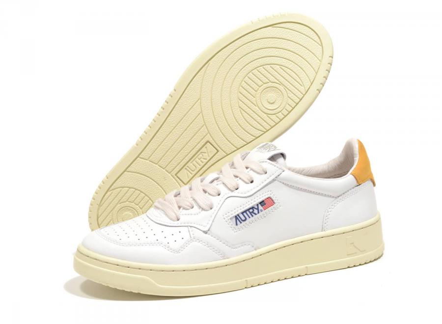 Autry 01 Low White / Gold - Autry