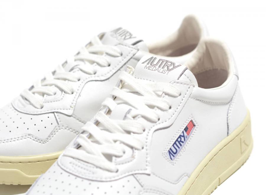 Autry 01 Low LL15 White / White - Autry