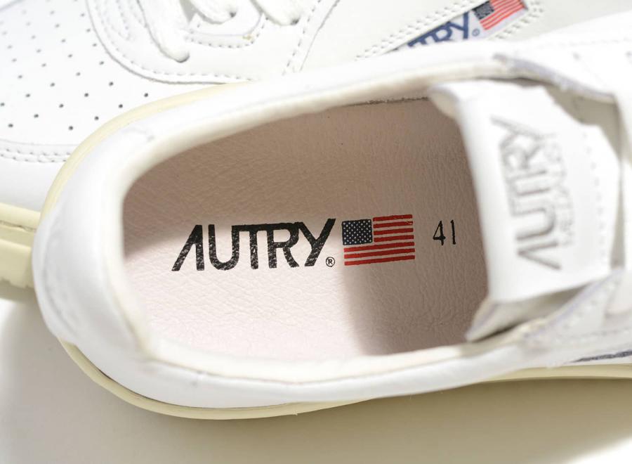 Autry 01 Low LL15 White / White - Autry