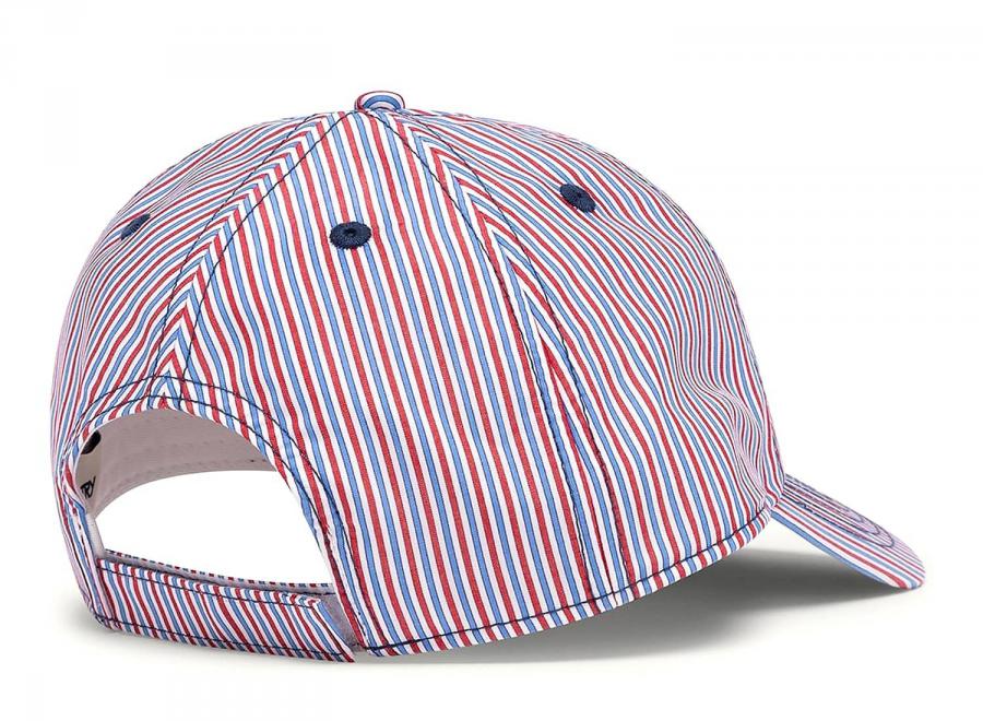 Autry Baseball Cap Stripes Red / Blue / White - Autry