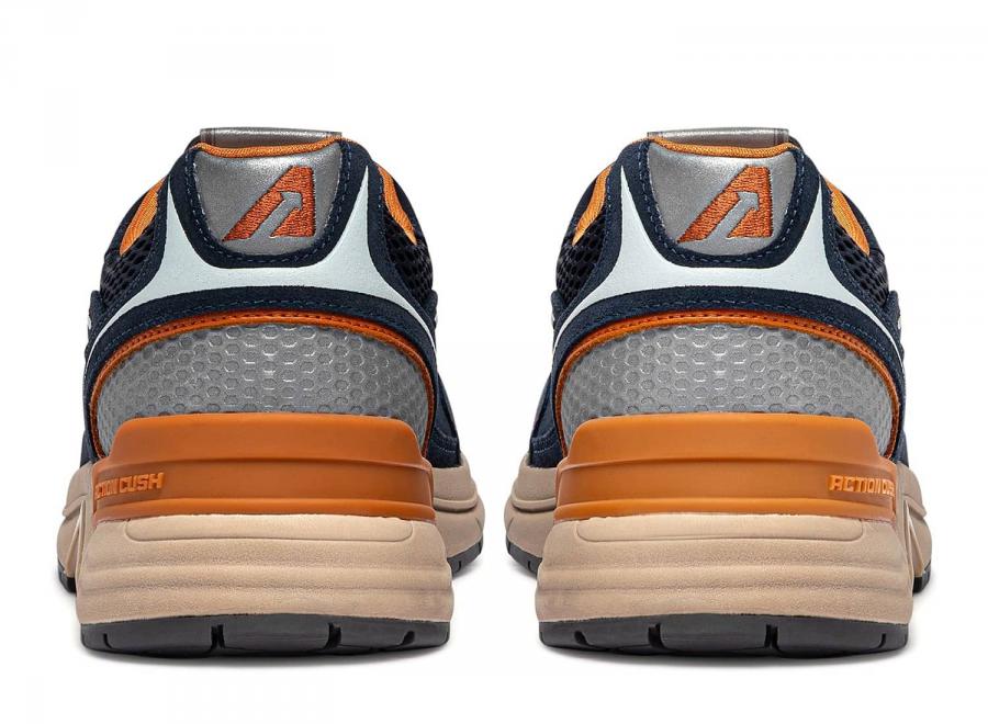 Autry Hyperway Low CI08 Suede / Mesh / Leather Midnight / Tomato Cream - Autry