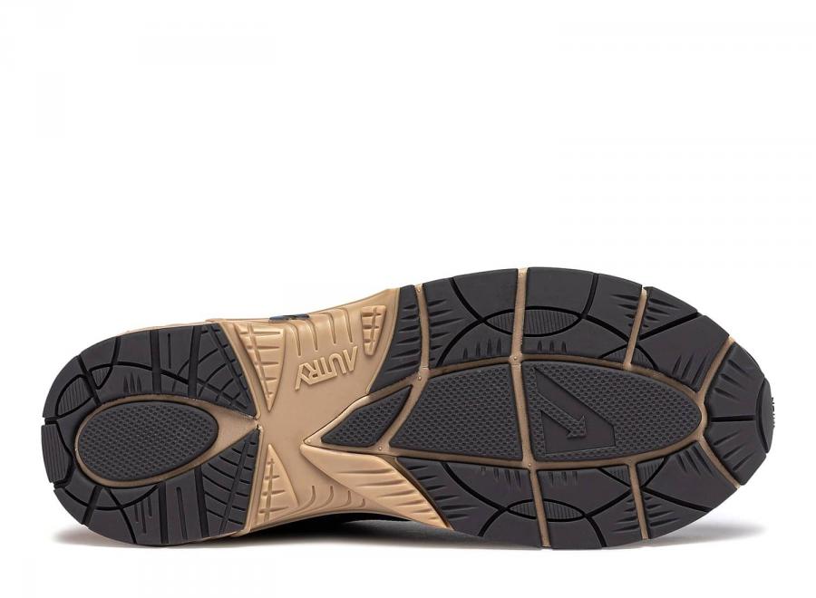 Autry Hyperway Low CI08 Suede / Mesh / Leather Midnight / Tomato Cream - Autry