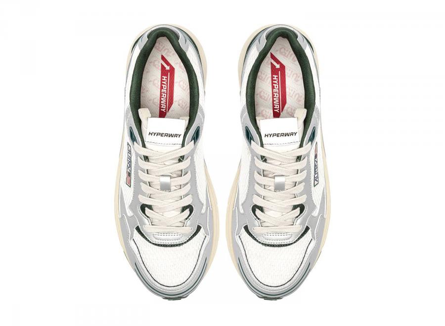 Autry Hyperway Low MV16 Mesh / Mirror Silver / Whisper White / Mountain - Autry