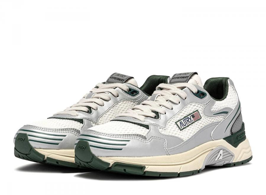 Autry Hyperway Low MV16 Mesh / Mirror Silver / Whisper White / Mountain - Autry