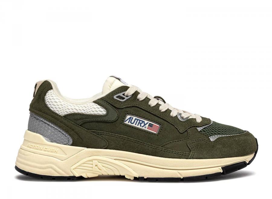 Autry Hyperway Low UM24 Suede / Mesh Salvia / Marshmallow - Autry