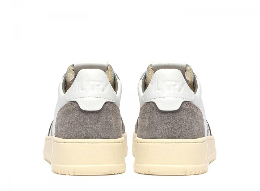 Autry Medalist Low FT15 Soft Leather / Suede White / Cemento - Autry