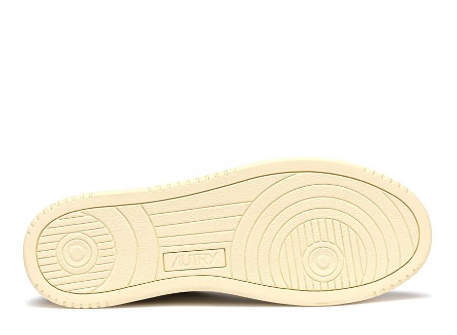 Autry Medalist Low FT15 Soft Leather / Suede White / Cemento - Autry