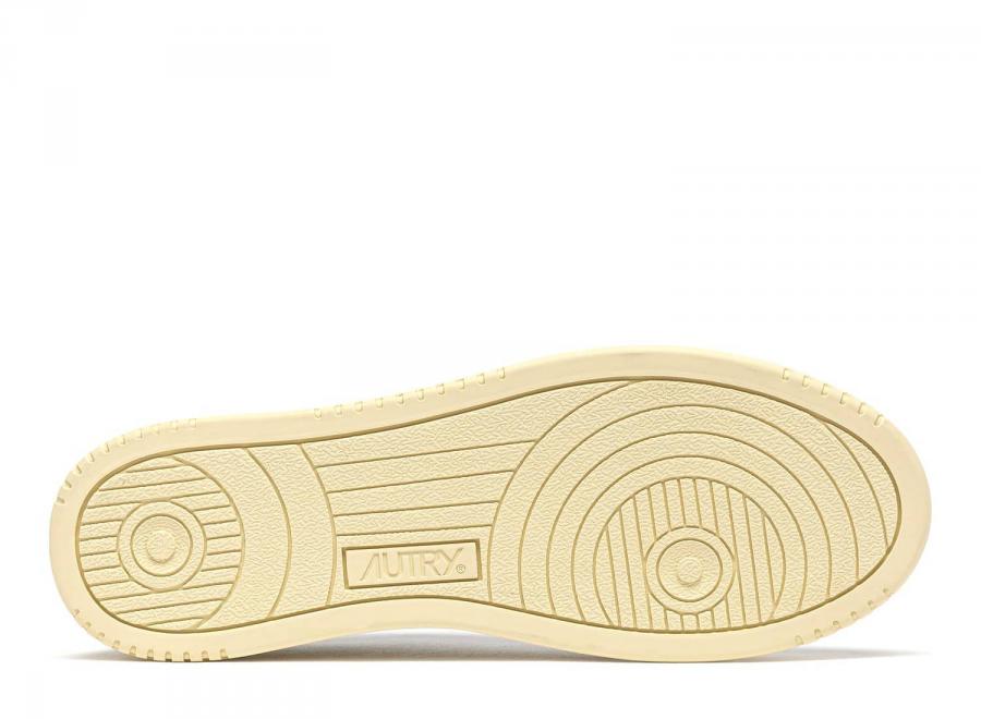 Autry Medalist Low HJ03 Leather / Suede / Logo White / Chocolate Chip - Autry