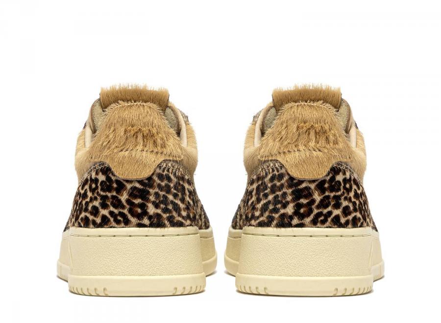 Autry Medalist Low JA02 Mix Pony / Safari Leo / Zebra / Ivory - Autry