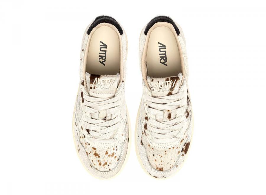 Autry Medalist Low JA05 Pony / Safari Drip / Brown - Autry