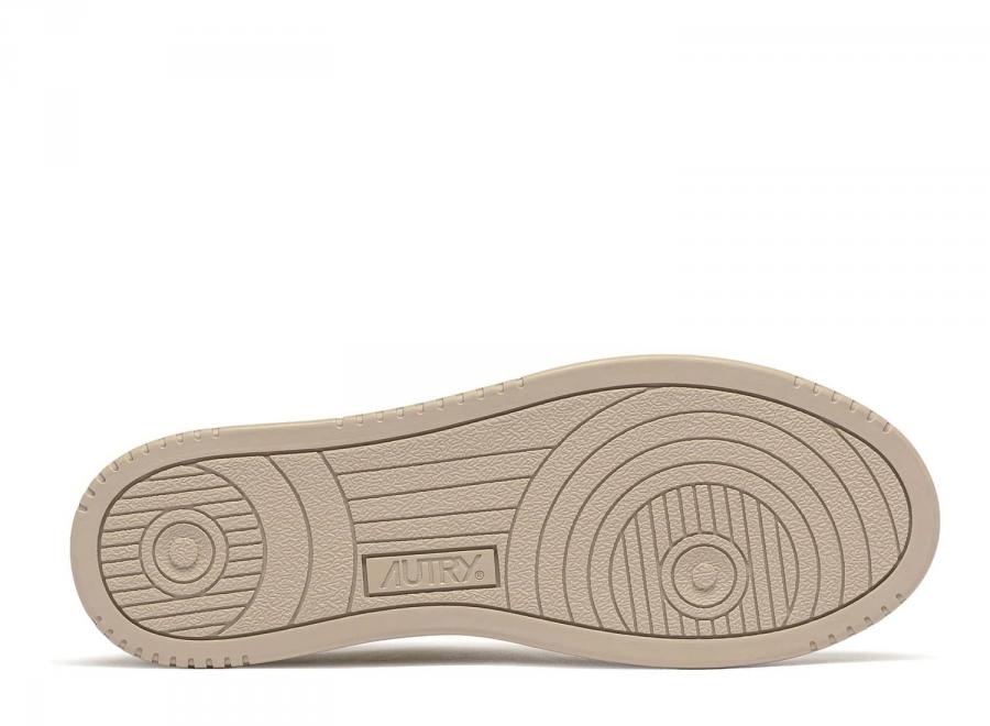 Autry Medalist Low NE18 Nabuk / Elephant / Suede Dark Sea / Feather Gray - Autry