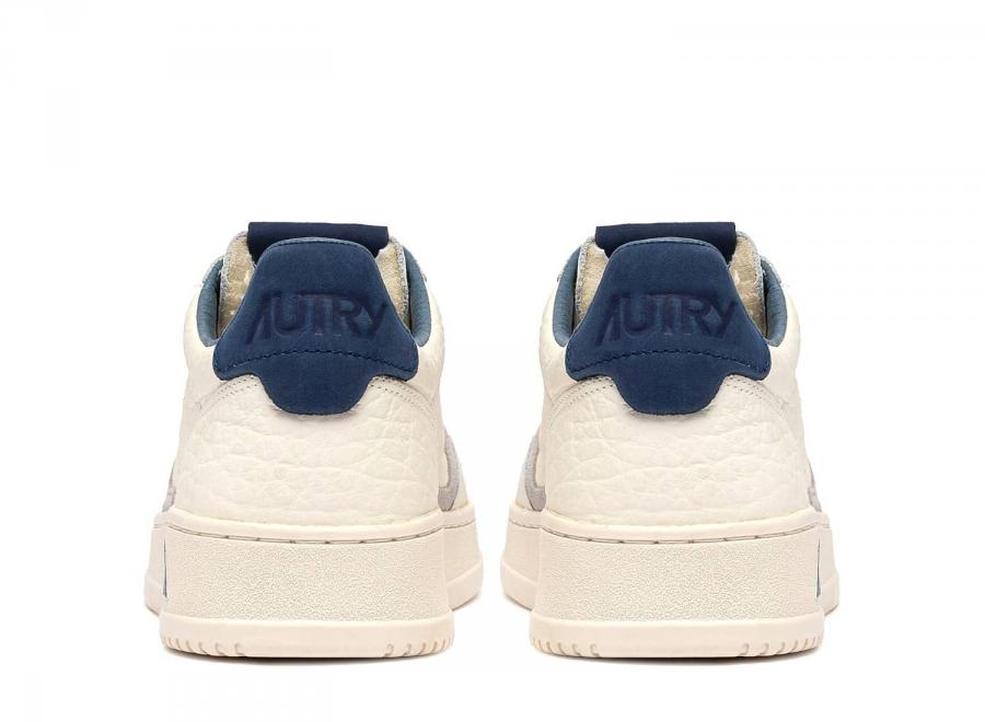 Autry Medalist Low NE20 Nabuk / Elephant / Suede Blue Depths / Vapor - Autry