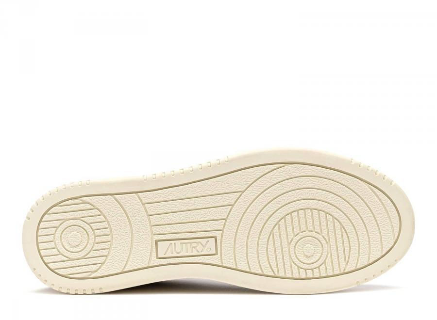 Autry Medalist Low TS37 Tricolor / Suede Cigar / Papyrus / Pelican - Autry