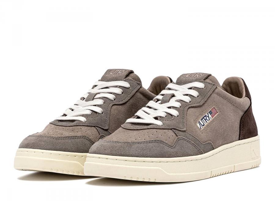 Autry Medalist Low TS41 Tricolor / Suede Cotto / Antilop / Taupe - Autry