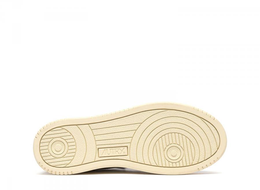 Autry Medalist Low VZ01 Leather / Velvet / Logo White / Fig - Autry