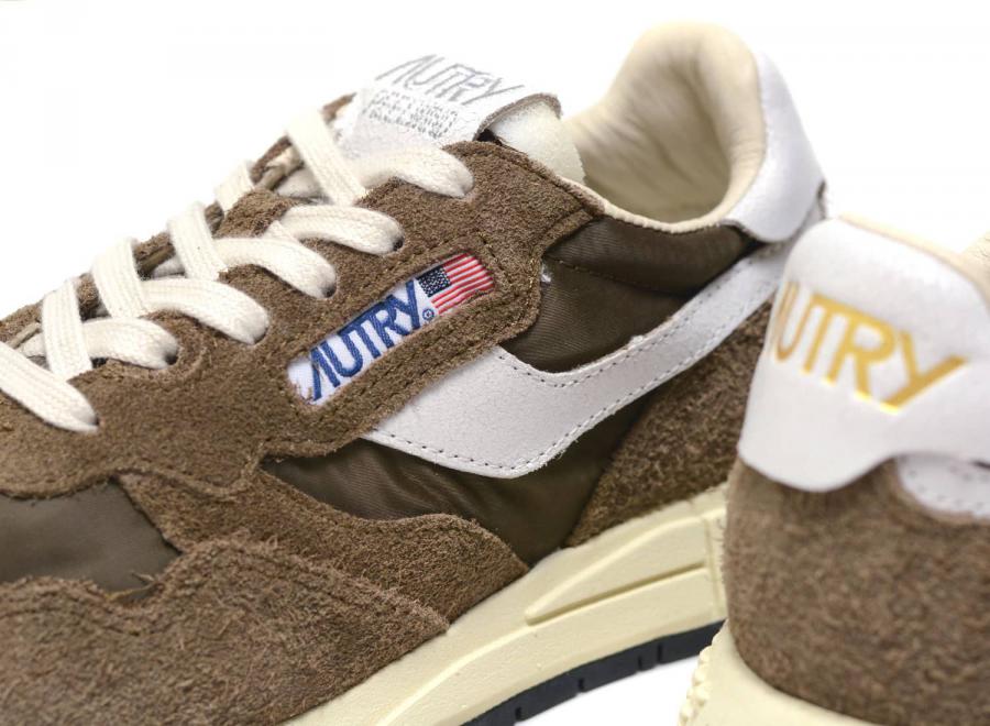 Autry Reelwind Low NC39 Nylon / Crack White / Tundra - Autry