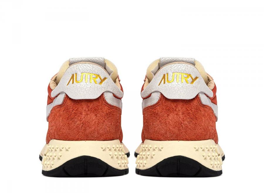 Autry Reelwind Low NC42 Nylon / Crack White / Orange Rust - Autry