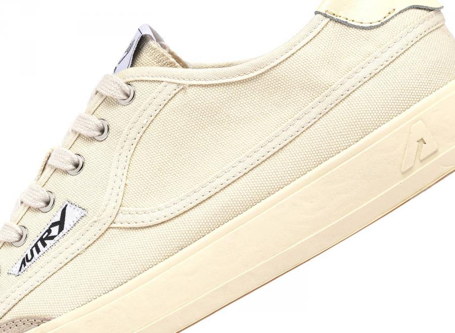Autry Windscape Low CU02 Canvas / Suede Cream - Autry