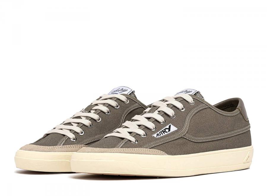 Autry Windscape Low CU03 Canvas / Suede Military - Autry