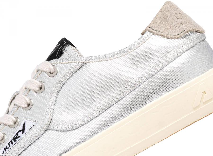 Autry Windscape Low CU07 Canvas / Suede Silver - Autry