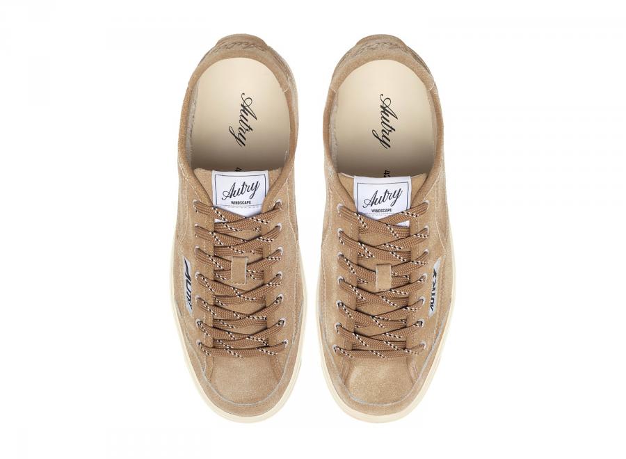 Autry Windscape Low KQ07 Suede / Sugar Foam - Autry