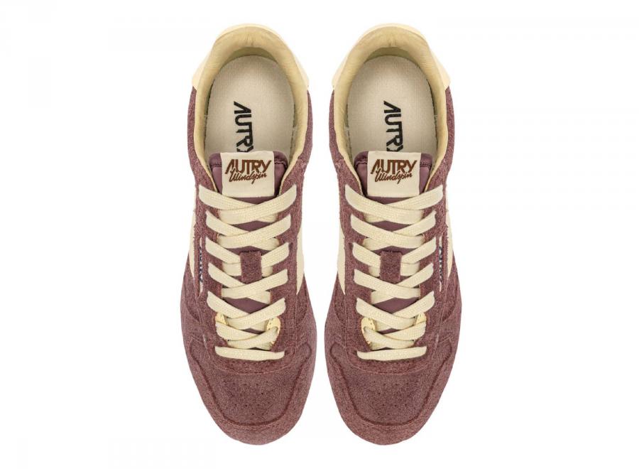 Autry Windspin Low UB41 Suede / Leather Chianti / Rutabaga - Autry