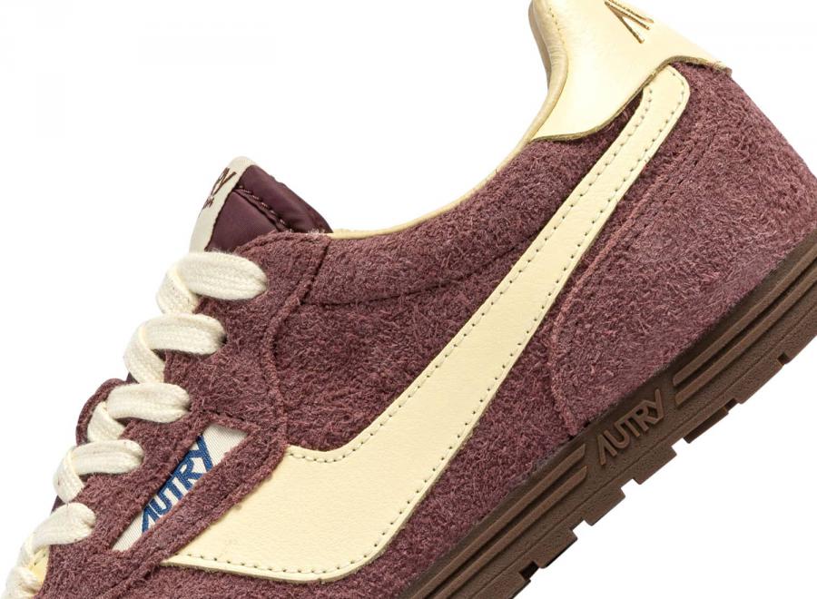 Autry Windspin Low UB41 Suede / Leather Chianti / Rutabaga - Autry