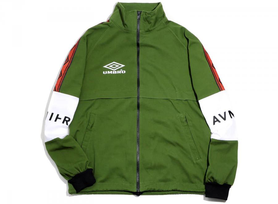 Avnier x Umbro Track Jacket Kaki / Rouge - Avnier