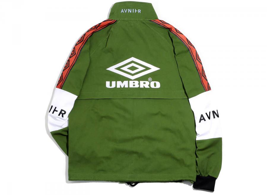 Avnier x Umbro Track Jacket Kaki / Rouge - Avnier