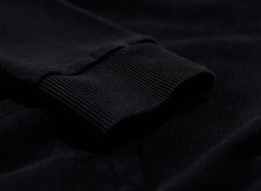 Avnier Vertical Back Hoodie Black - Avnier