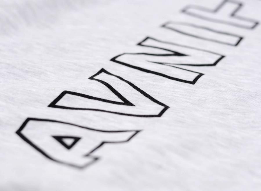 Avnier Vertical Back Hoodie Grey - Avnier