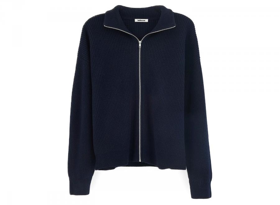 Bellerose Dorzip Knitwear Navy BM262913-DORZIP-041 - Bellerose