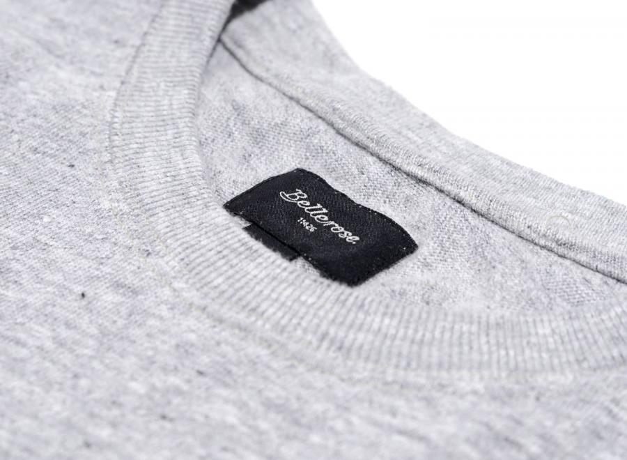 Bellerose Mexo T-shirt Heather Grey - Bellerose