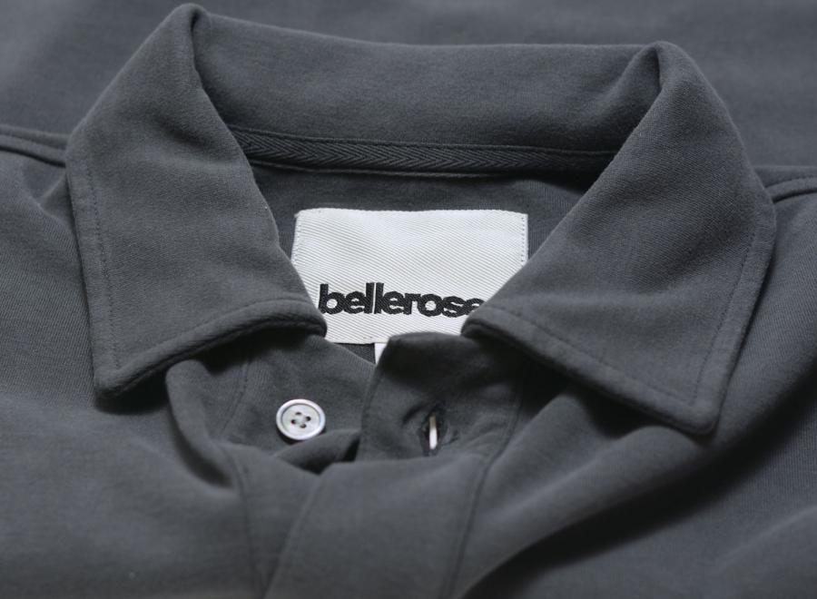 Bellerose Motoko Polo Black Sand BM262312-MOTOKO-954 - Bellerose