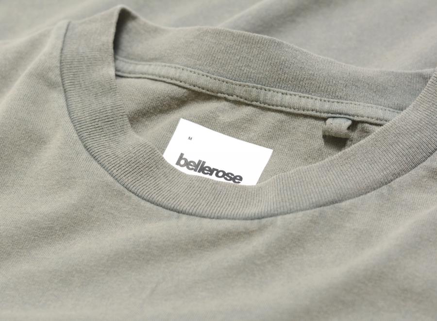 Bellerose Vide Tshirt Oxyd Grey BM262323-VIDE-721 - Bellerose