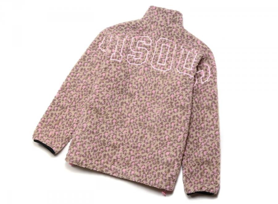 Bisous Skateboards College Fleece Leopard - Bisous Skateboards
