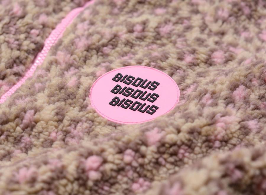 Bisous Skateboards College Fleece Leopard - Bisous Skateboards