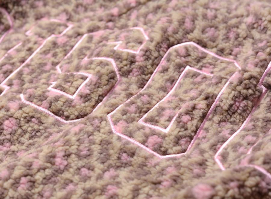 Bisous Skateboards College Fleece Leopard - Bisous Skateboards