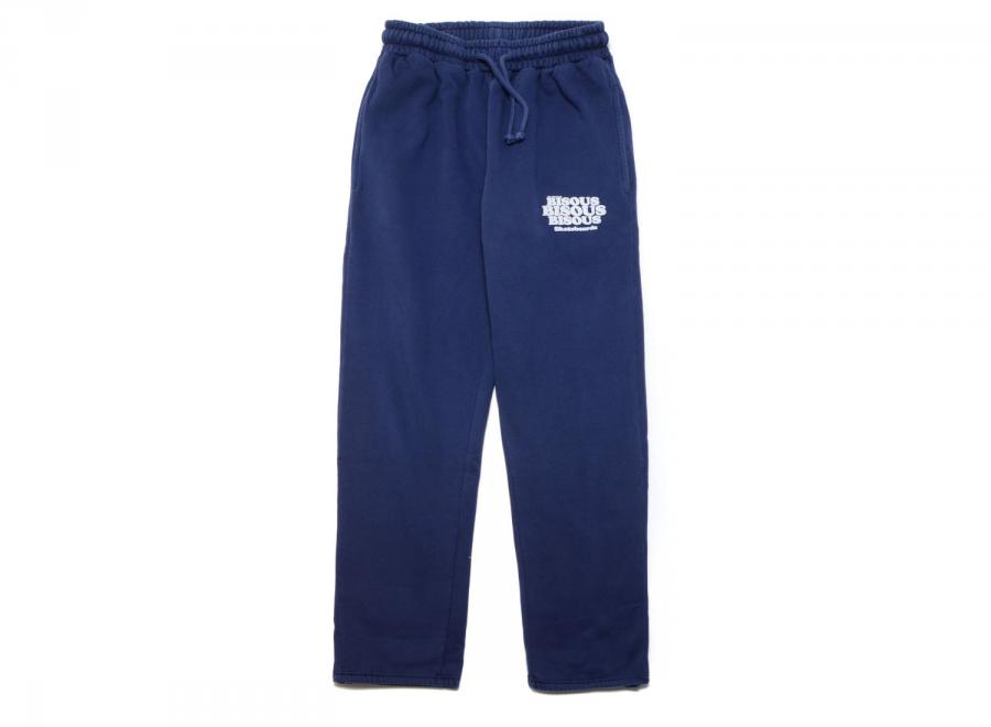 Bisous Skateboards Grease Sweatpants Navy - Bisous Skateboards
