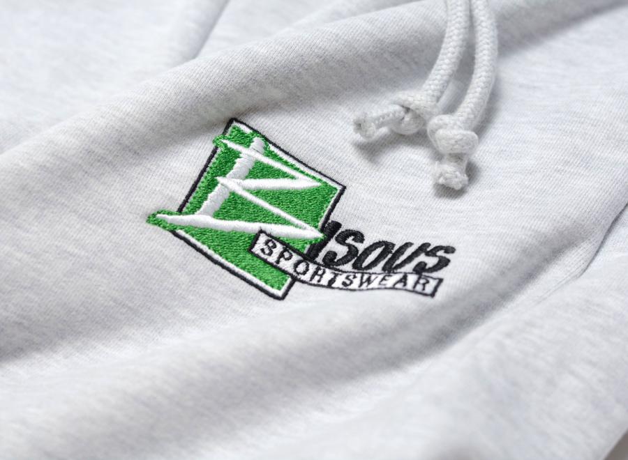 Bisous Skateboards Salem Sport Sweatpants Grey - Bisous Skateboards