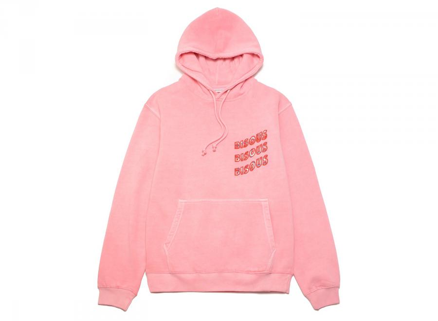 Bisous Skateboards Sonics Hoodie Pink - Bisous Skateboards