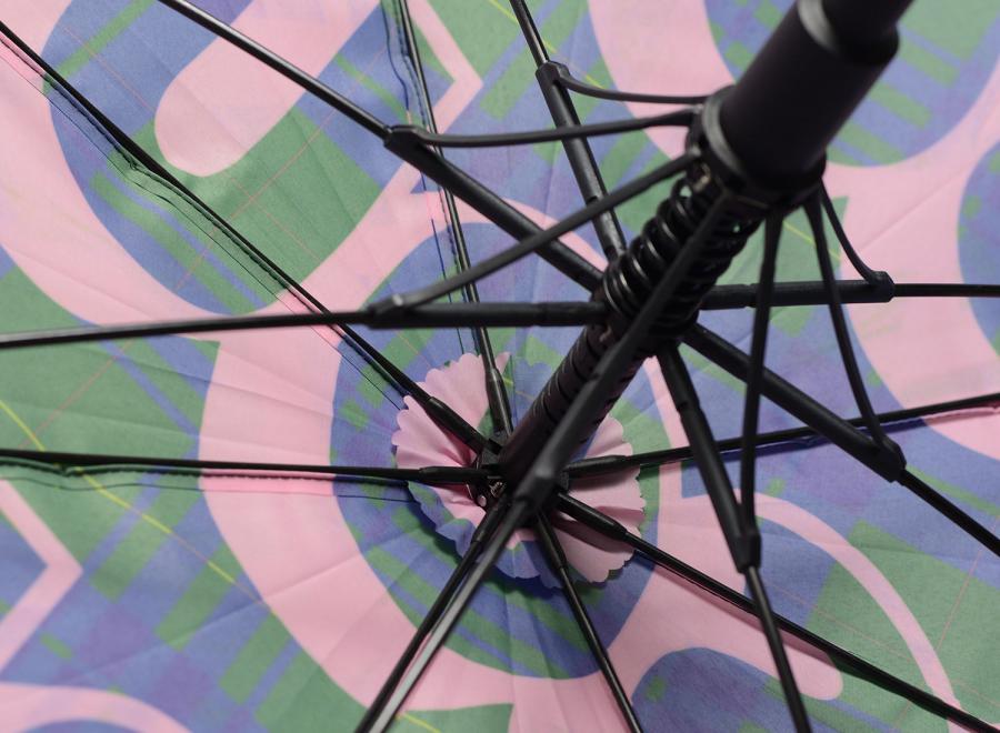 Bisous Skateboards Sonics Umbrella Tartan Check - Bisous Skateboards